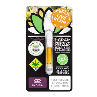 From the Soil vape cart package